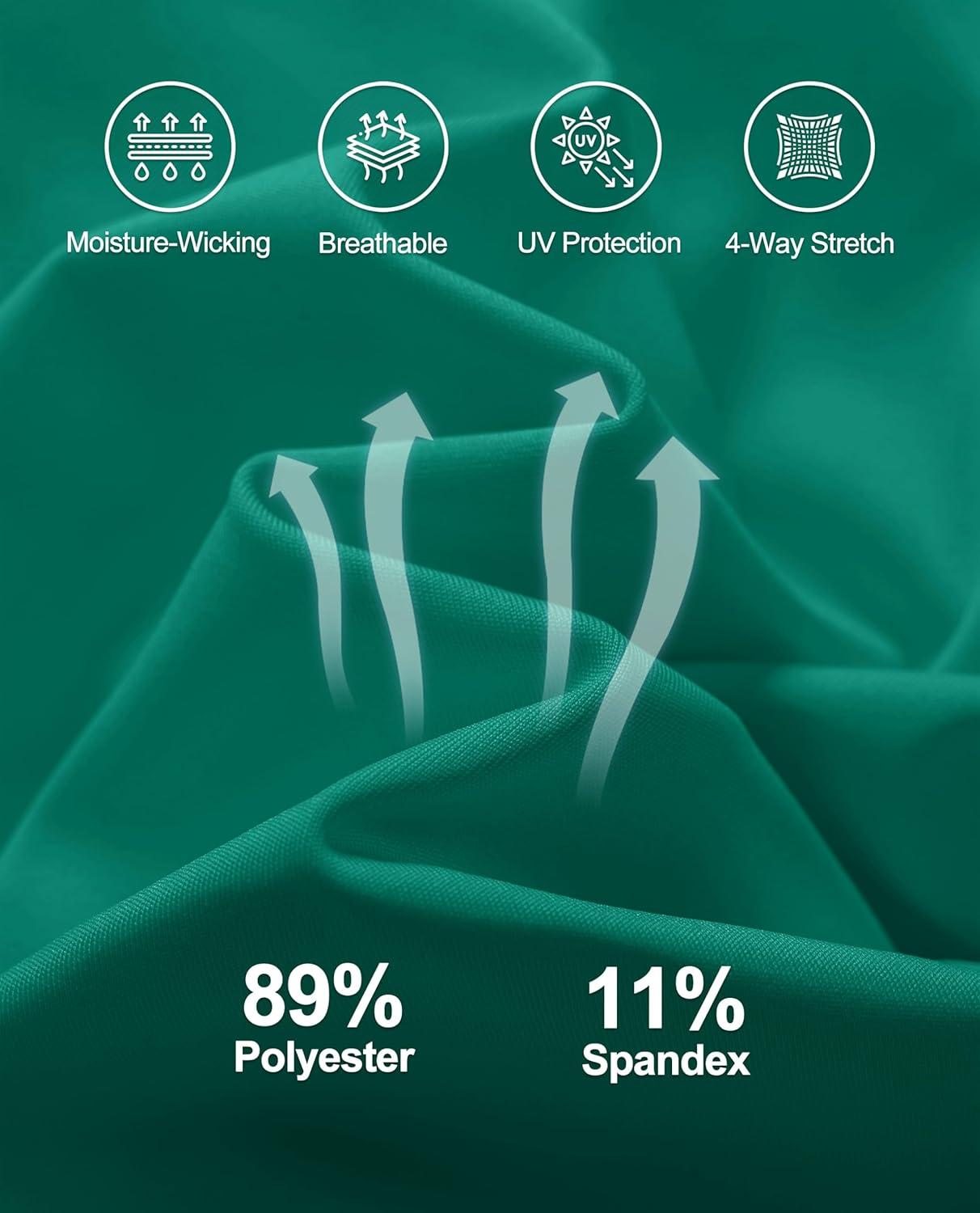 imageMAGCOMSEN Womens Sleeveless Golf Polo Shirts Collared Tank Tops UPF 50 VNeck Quick Dry Workout Athletic Tennis TopsEmerald Green