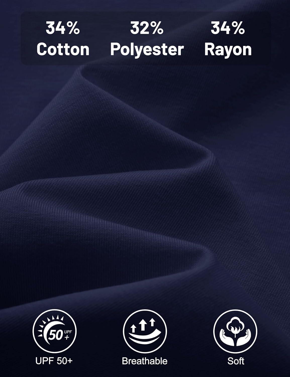 imageMAGCOMSEN Womens Tank Tops Loose Fit Sleeveless Top Casual Scoop Neck Tunic Shirts Summer UPF 50 Basic TshirtNavy Blue