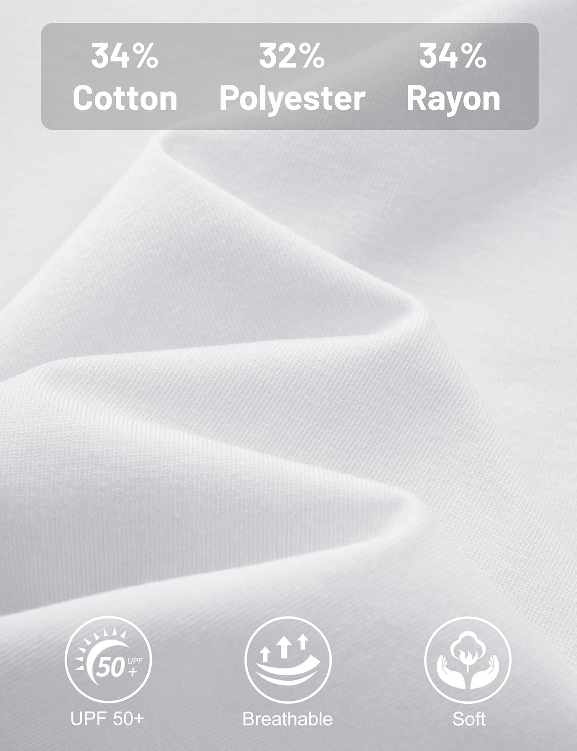 imageMAGCOMSEN Womens Tank Tops Loose Fit Sleeveless Top Casual Scoop Neck Tunic Shirts Summer UPF 50 Basic TshirtWhite