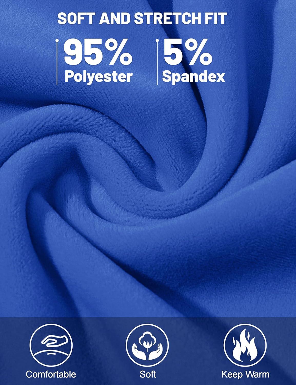 imageMAGCOMSEN Womens Velour Pants Soft Velvet Straight Leg Sweatpants Elastic Waist Warm Lounge Pant with PocketsSea Blue