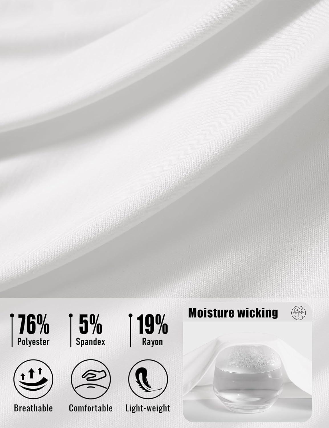 imageMAGCOMSEN Womens Workout Tank Tops Loose Fit Gym Yoga Sleeveless Shirts Athletic Running Tops FlowyWhite