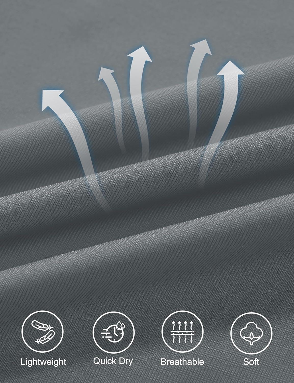 imageMAGCOMSEN Workout Tops for Women UPF 80 VNeck Short Sleeve Tee Shirt Quick Dry T Shirts Gym Athletic Yoga TopGray