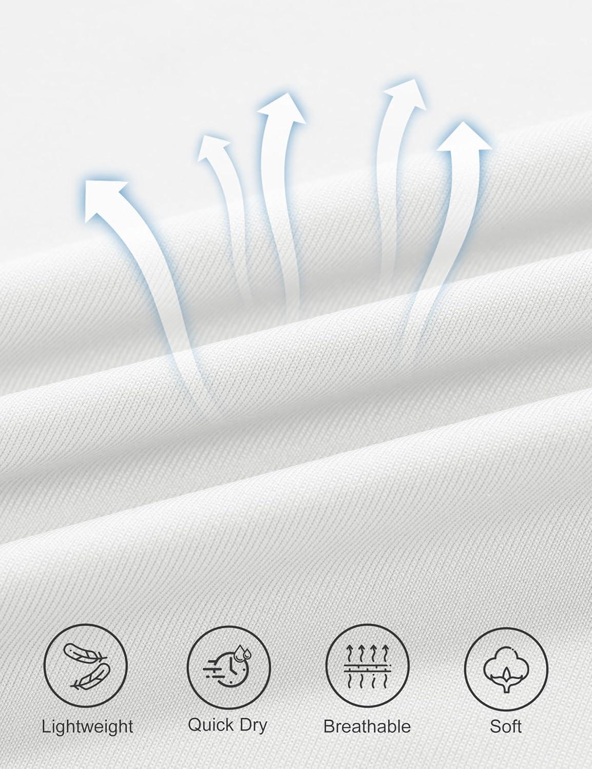 imageMAGCOMSEN Workout Tops for Women UPF 80 VNeck Short Sleeve Tee Shirt Quick Dry T Shirts Gym Athletic Yoga TopWhite