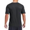 imageMAGCOMSEN Mens Dry Fit Workout Shirts Short Sleeve Tee Shirts Moisture Wicking Athletic Running Performence TshirtsBlack