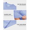 imageMAGCOMSEN Mens Dry Fit Workout Shirts Short Sleeve Tee Shirts Moisture Wicking Athletic Running Performence TshirtsBlue