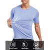 imageMAGCOMSEN Mens Dry Fit Workout Shirts Short Sleeve Tee Shirts Moisture Wicking Athletic Running Performence TshirtsBlue