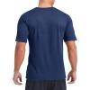 imageMAGCOMSEN Mens Dry Fit Workout Shirts Short Sleeve Tee Shirts Moisture Wicking Athletic Running Performence TshirtsDark Blue