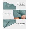 imageMAGCOMSEN Mens Dry Fit Workout Shirts Short Sleeve Tee Shirts Moisture Wicking Athletic Running Performence TshirtsDark Green