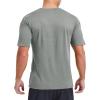 imageMAGCOMSEN Mens Dry Fit Workout Shirts Short Sleeve Tee Shirts Moisture Wicking Athletic Running Performence TshirtsGrey