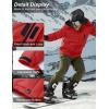 imageMAGCOMSEN Mens Winter Coats Ski Snow Water Resistant Jacket Warm Fleece Parka Raincoats with Hood for Hiking WorkRed