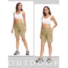 imageMAGCOMSEN Womens Hiking Shorts Quick Dry Lightweight Golf Shorts with 4 Pockets Summer Casual Athletic Running ShortsKhaki