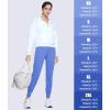 imageMAGCOMSEN Womens Joggers High Waisted Yoga Pants with Pockets Loose Leggings for Workout Athletic Lounge RunningLight Blue