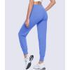 imageMAGCOMSEN Womens Joggers High Waisted Yoga Pants with Pockets Loose Leggings for Workout Athletic Lounge RunningLight Blue