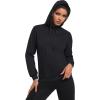 imageMAGCOMSEN Womens Sweatshirt Hoodie Fleece Lined Warm Casual Pullover Cangroo Pocket Drawstring Basic TopsBlack