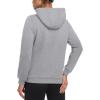 imageMAGCOMSEN Womens Sweatshirt Hoodie Fleece Lined Warm Casual Pullover Cangroo Pocket Drawstring Basic TopsLight Grey