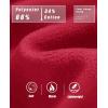 imageMAGCOMSEN Womens Sweatshirt Hoodie Fleece Lined Warm Casual Pullover Cangroo Pocket Drawstring Basic TopsTomato Red