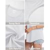 imageMAGCOMSEN Womens Tank Tops Loose Fit Sleeveless Top Casual Scoop Neck Tunic Shirts Summer UPF 50 Basic TshirtWhite