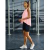 imageMAGCOMSEN Womens Workout Tank Tops Loose Fit Gym Yoga Sleeveless Shirts Athletic Running Tops FlowyLightpink