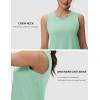 imageMAGCOMSEN Workout Tank Tops for Women Loose Fit Sleeveless Tops Quick Dry Lightweight Athletic Gym Yoga Exercise ShirtsGreygreen