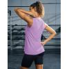 imageMAGCOMSEN Workout Tank Tops for Women Loose Fit Sleeveless Tops Quick Dry Lightweight Athletic Gym Yoga Exercise ShirtsLightpurple