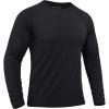 imageMAGCOMSEN Mens UPF 50 Sun Protection Shirts Long Sleeve Quick Dry UV SPF Rash Guard Fishing Running Swim AthleticBlack