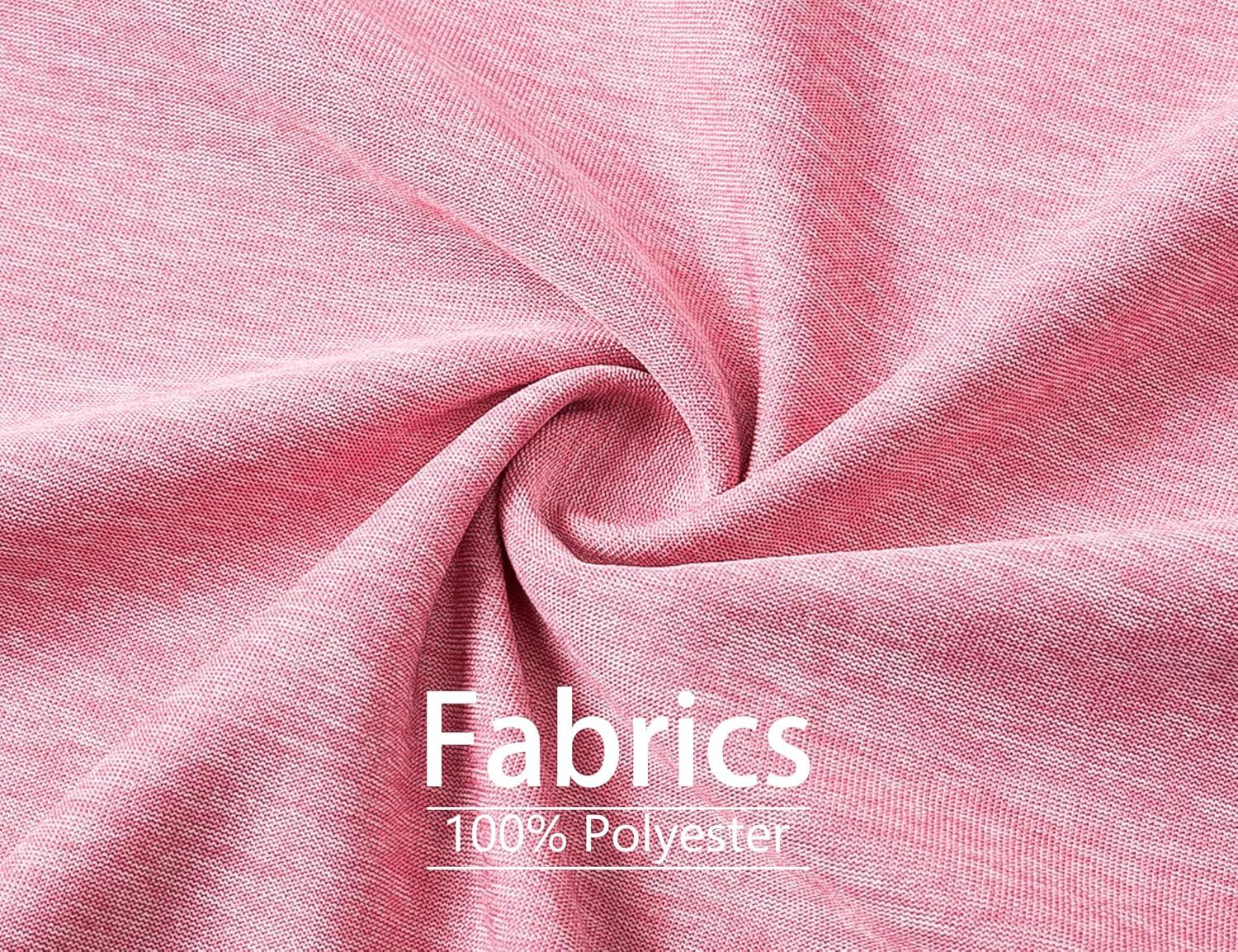 imageMAGCOMSEN 2 Pack Womens Short Sleeve Tees Moisture Wicking Shirts Summer V Neck Running TopsPinkPblue