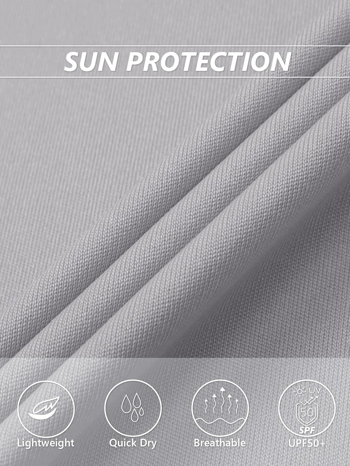 imageMAGCOMSEN 2 Pack Womens T Shirts VNeck Short Sleeve UPF 50 Sun Protection Workout Quick Dry Shirts Tee TopsLight PinkLightgrey