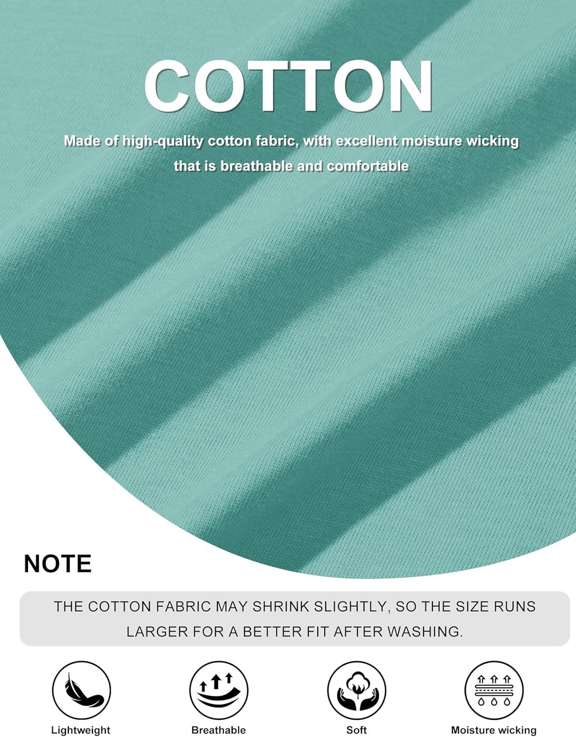 imageMAGCOMSEN Mens Long Sleeve Shirt with Pocket Cotton Crew Neck Shirts Casual Lightweight TShirt17grey Green