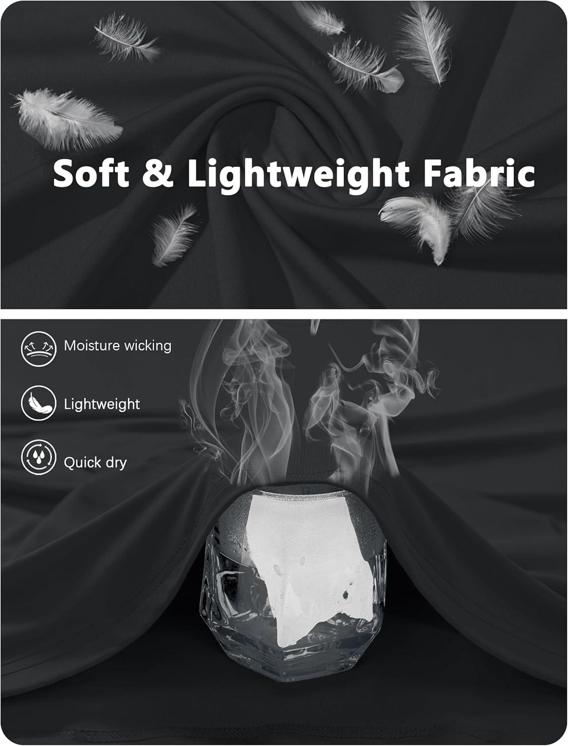 imageMAGCOMSEN Mens Short Sleeve UPF 50 Sun Protection Shirts Quick Dry Athletic TShirt Hiking Running Swimming Rash GuardBlack