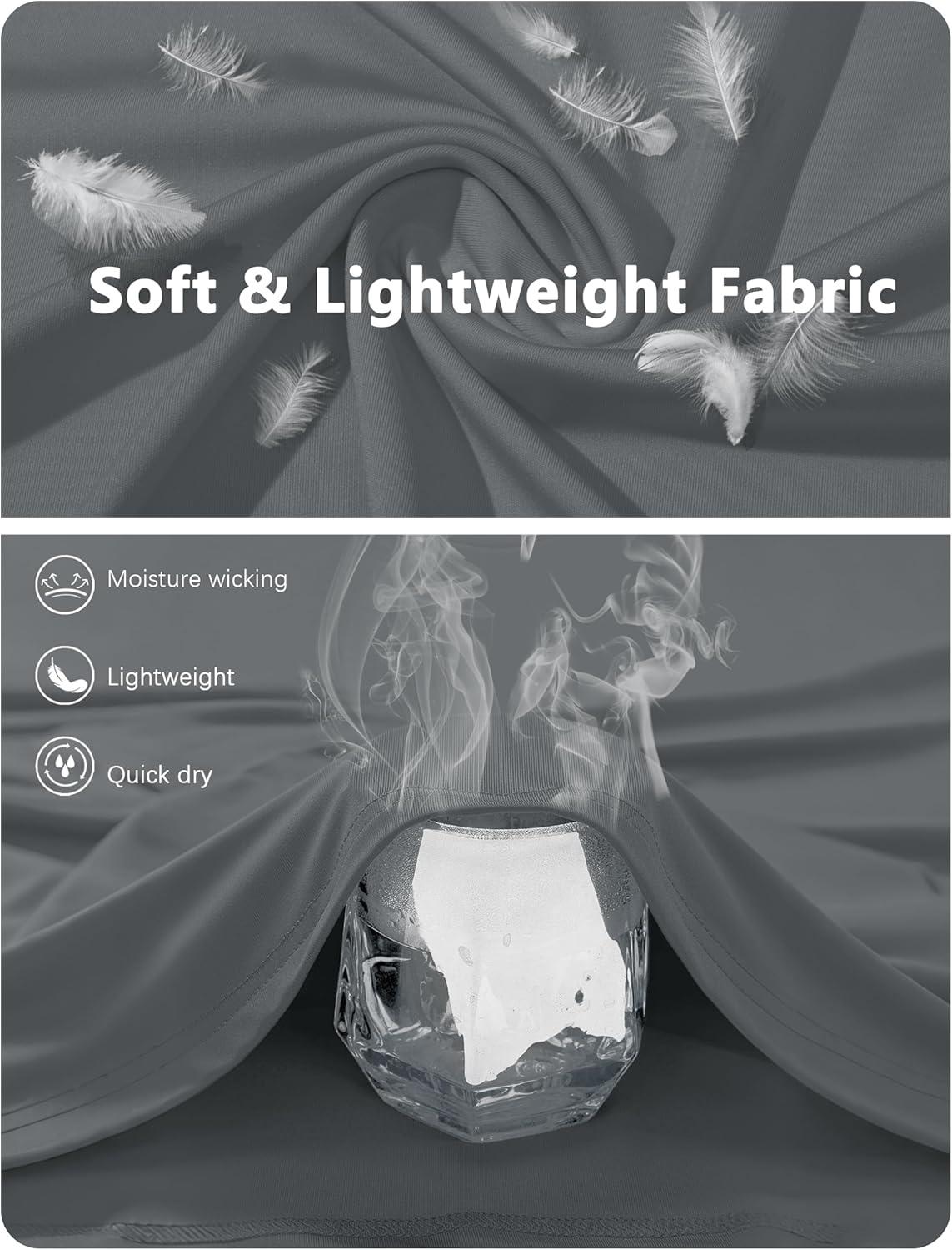 imageMAGCOMSEN Mens Short Sleeve UPF 50 Sun Protection Shirts Quick Dry Athletic TShirt Hiking Running Swimming Rash GuardDark Gray