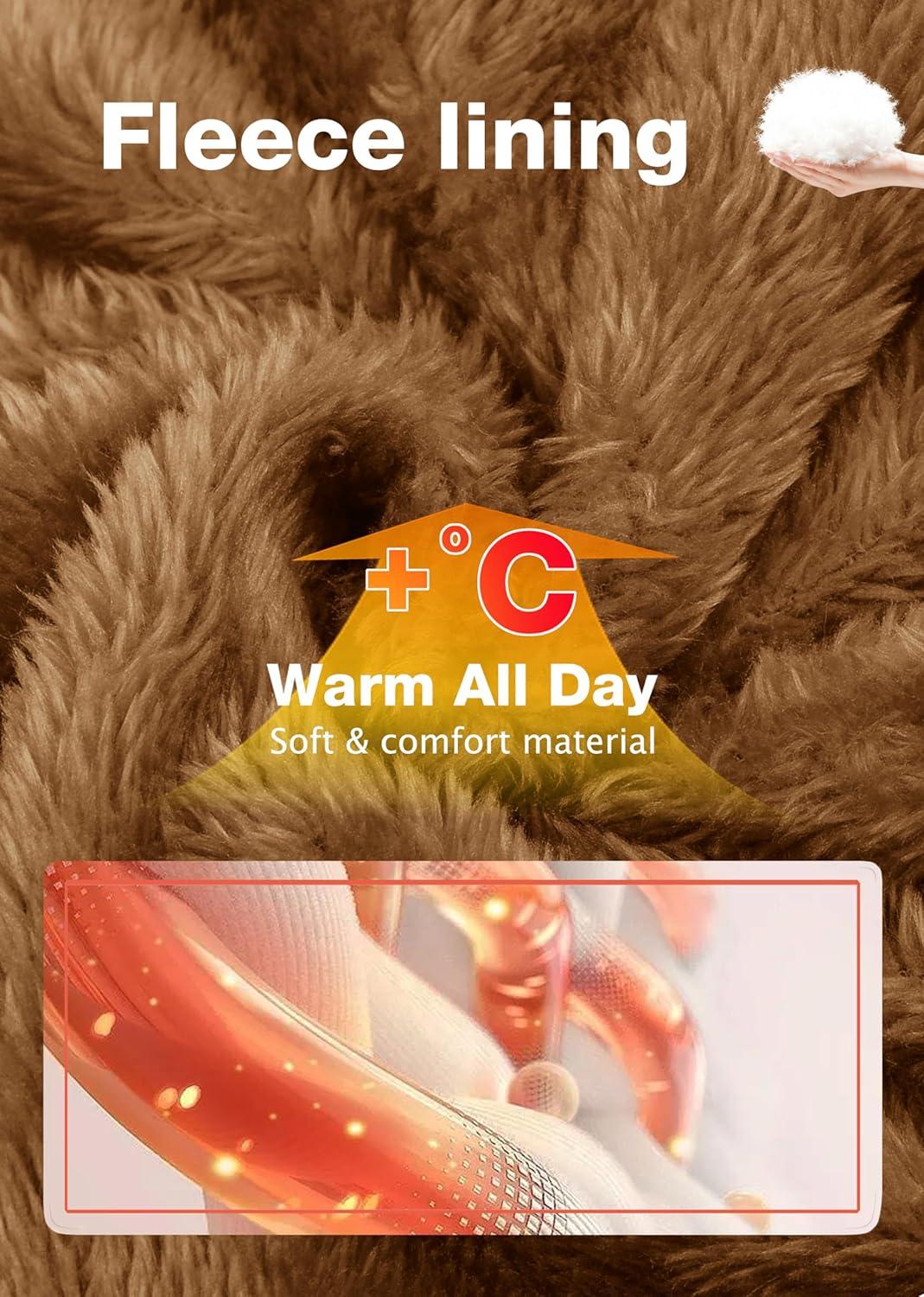 imageMAGCOMSEN Mens Winter Jacket Cotton Fleece Lined Warm Jackets Work Cargo Military Coats with 6 Pockets2 Khaki