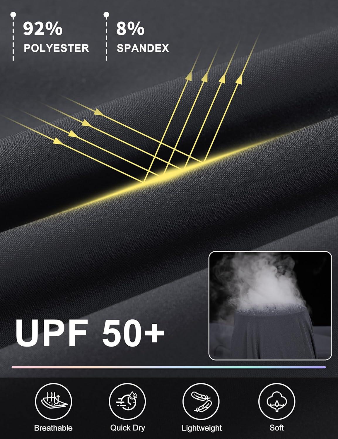 imageMAGCOMSEN Womens Cargo Joggers Lightweight Quick Dry Hiking Pants UPF 50 Athletic Workout Travel Joggers Zipper PocketsDark Gray