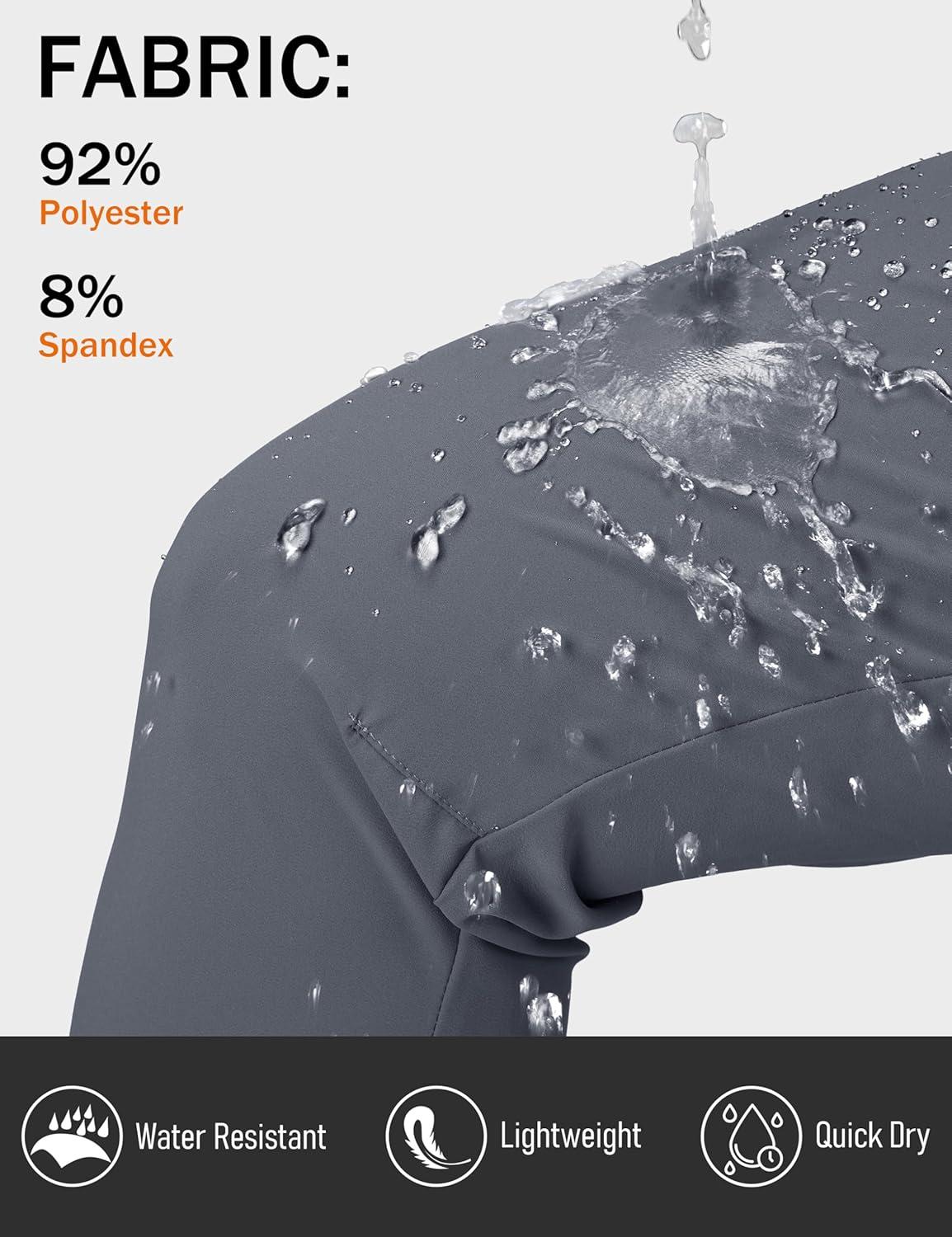 imageMAGCOMSEN Womens Hiking Pants Lightweight Quick Dry Athletic Running Joggers with Pockets Outdoor Travel SweatpantsPurple Red