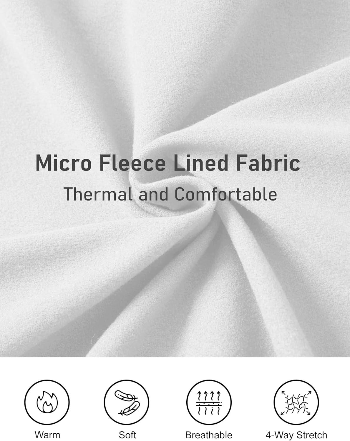 imageMAGCOMSEN Womens Quarter Zip Fleece Pullover Mock Neck Thermal Shirts with Zip Pocket Athletic Running TopsWhite