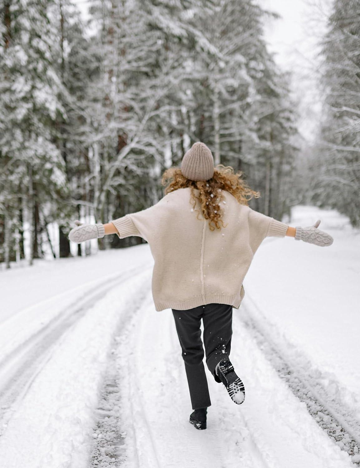 imageMAGCOMSEN Womens Sherpa Lined Sweatpants with Pockets Warm Thick Fleece Winter Casual Lounge PantsGrey