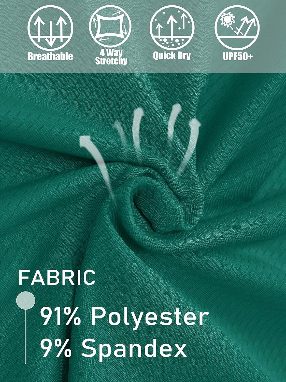 imageMAGCOMSEN Womens Sun Hoodie UPF 50 Long Sleeve Shirts for Hiking Fishing Athletic Lightweight UV HoodieEmerald Green