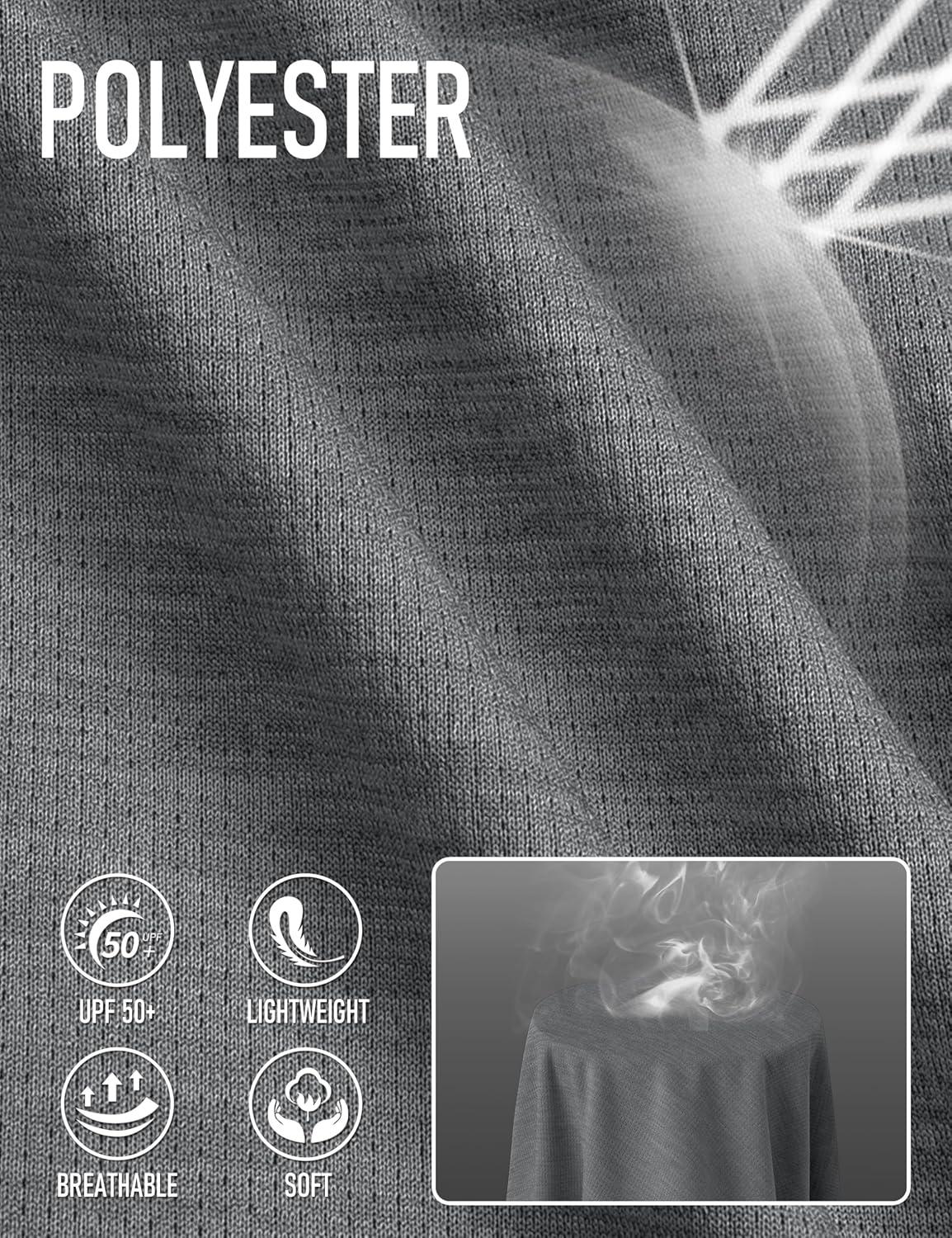 imageMAGCOMSEN Womens Sun Protection Hoodie Shirts UPF 50 Long Sleeve Top Quick Dry Lightweight for Hiking AthleticDark Grey