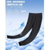 imageMAGCOMSEN Joggers for Women High Waisted Golf Pants Lightweight Hiking Pants Quick Dry Workout Running Athletic JoggersBlack
