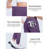 imageMAGCOMSEN Joggers for Women High Waisted Golf Pants Lightweight Hiking Pants Quick Dry Workout Running Athletic JoggersDark Purple