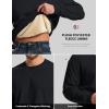 imageMAGCOMSEN Mens Crewneck Sweatshirt Sherpa Lined Casual Fleece Pullover Long Sleeve Warm Heavyweight Cotton SweatShirtsBlack