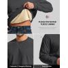 imageMAGCOMSEN Mens Crewneck Sweatshirt Sherpa Lined Casual Fleece Pullover Long Sleeve Warm Heavyweight Cotton SweatShirtsGray