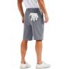 imageMAGCOMSEN Mens Golf Shorts with 6 Pockets 11 inch Inseam Quick Dry Stretch Casual Work Dress Hiking Shorts for MenLight Grey