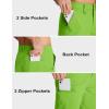 imageMAGCOMSEN Mens Hiking Cargo Shorts Quick Dry Lightweight 9quot Golf Shorts Summer Casual Work Outdoor with 5 Zipper PocketsFruit Green