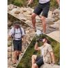 imageMAGCOMSEN Mens Hiking Shorts 5 Pockets Ripstop Quick Dry Summer Athletic Shorts for Workout Hiking CyclingDark Grey