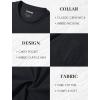 imageMAGCOMSEN Mens Pocket T Shirts Short Sleeve Cotton Moisture Wicking Plain Tshirts Casual Lightweight Summer Basic TeesBlackcotton