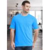 imageMAGCOMSEN Mens Pocket T Shirts Short Sleeve Cotton Moisture Wicking Plain Tshirts Casual Lightweight Summer Basic TeesBluecotton