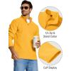 imageMAGCOMSEN Mens Quarter Zip Pullover Polar Fleece Sweatshirt Casual Long Sleeve Shirts for Men Winter Fall ThermalGinger