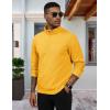 imageMAGCOMSEN Mens Quarter Zip Pullover Polar Fleece Sweatshirt Casual Long Sleeve Shirts for Men Winter Fall ThermalGinger