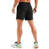 imageMAGCOMSEN Mens Running Shorts 5quot Quick Dry Lightweight Hiking Shorts with Pockets for Workout Athletic Gym01black