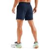 imageMAGCOMSEN Mens Running Shorts 5quot Quick Dry Lightweight Hiking Shorts with Pockets for Workout Athletic Gym03navy